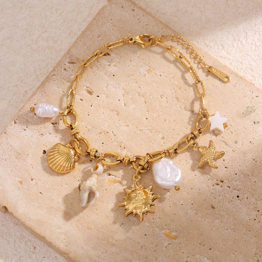 Bracelet coquillages