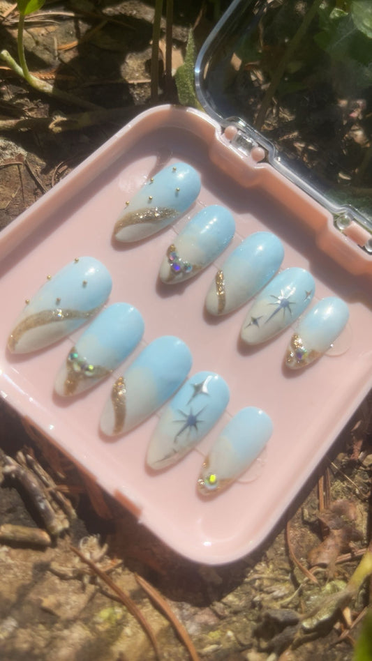 Ongles étoiles