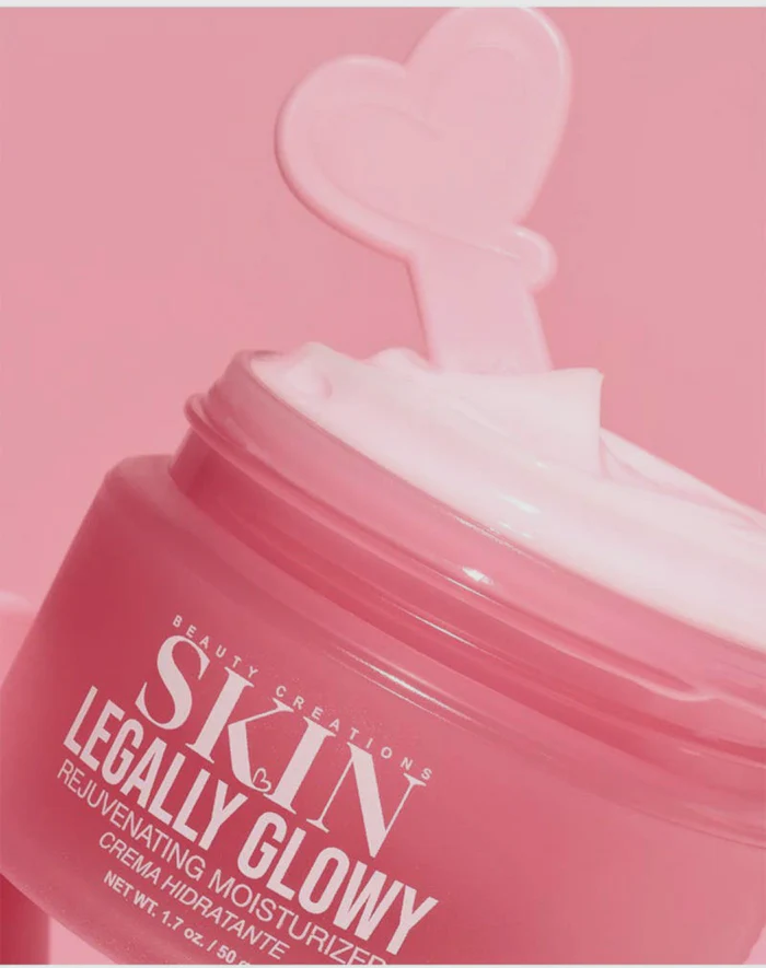 SKIN LEGALLY GLOWY- CRÈME HYDRATANTE ET LIFTANTE - ACIDE HYALURONIQUE